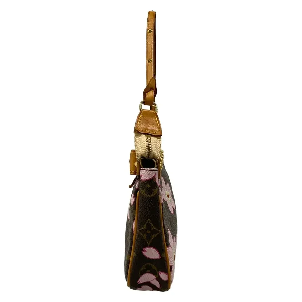 Louis Vuitton Pochette Accessoires Monogram Cherry Blossom Handbag M92006